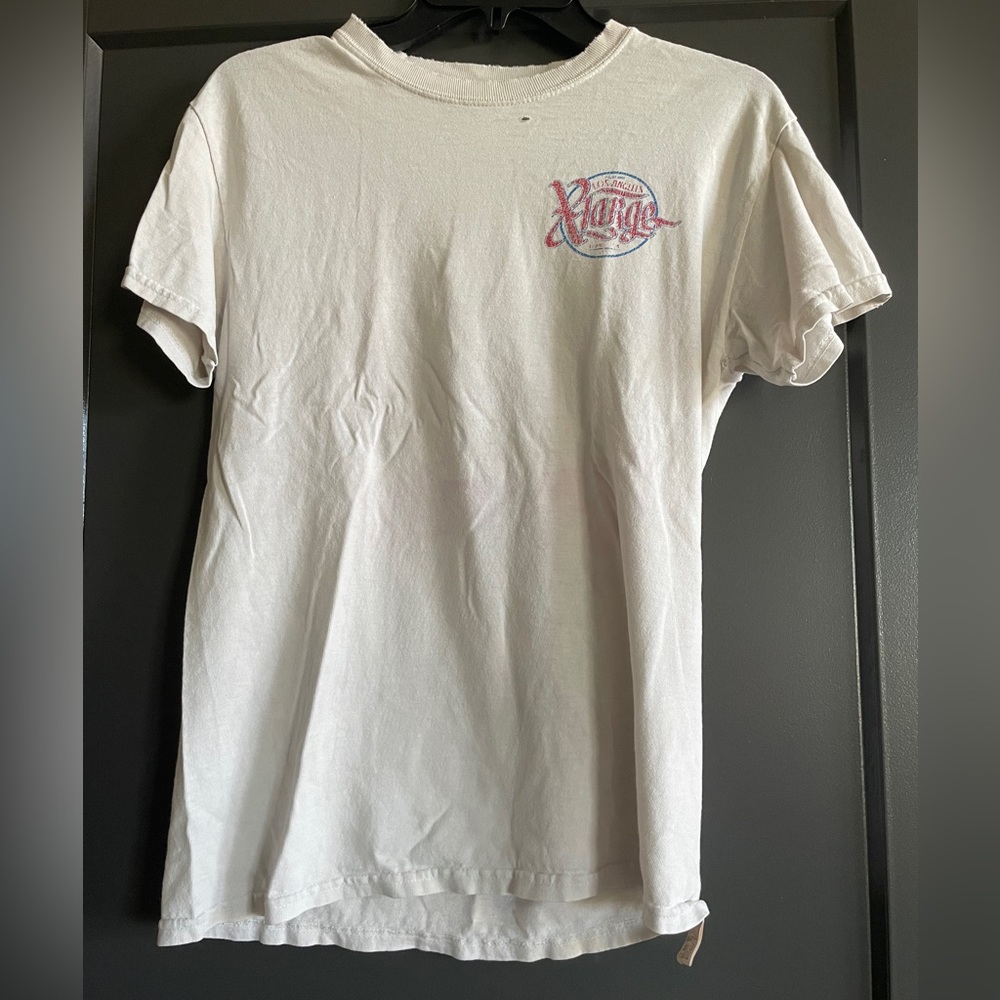 White Short Sleeve Men's Tee